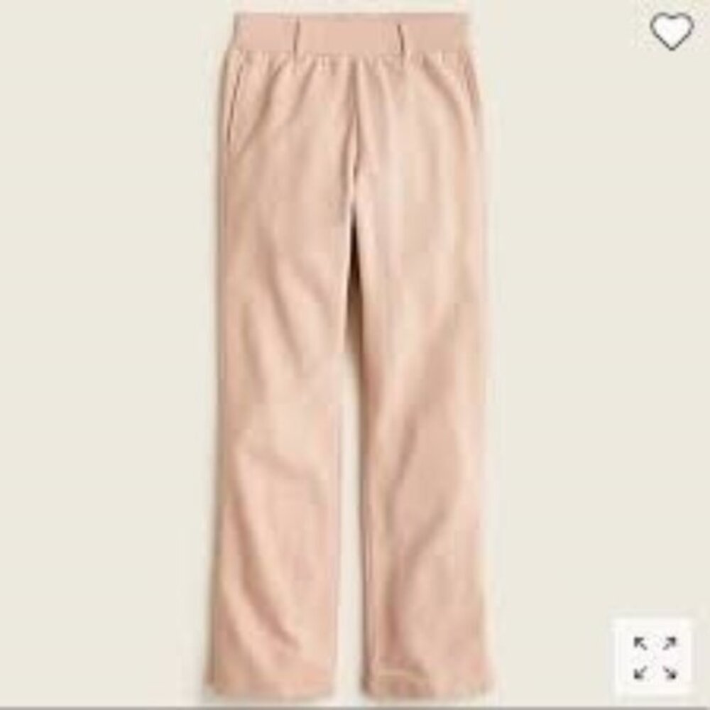 Jcrew University terry trouser pant, NWOT, size XL
